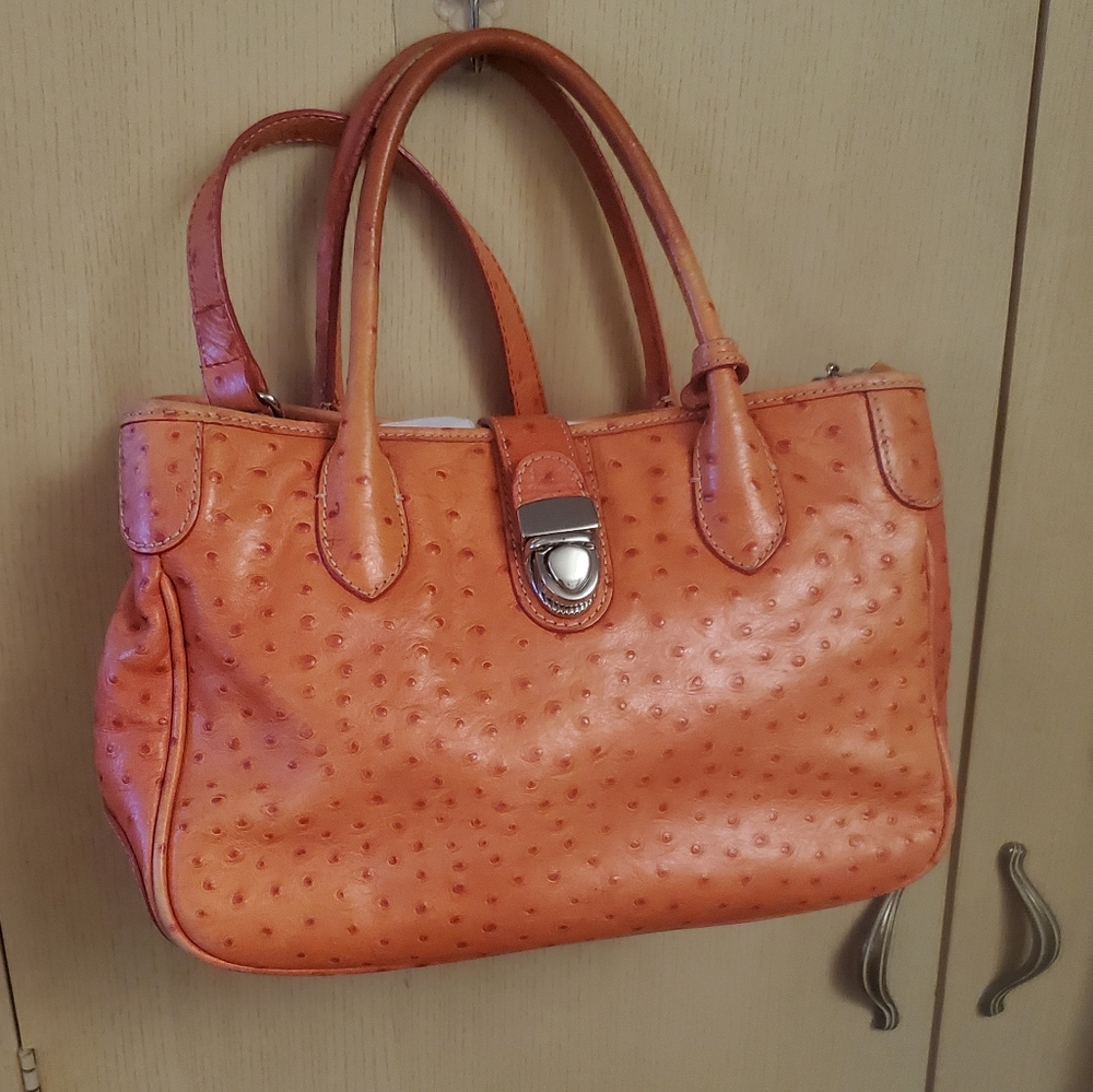 Dooney & Bourke Orange Satchel